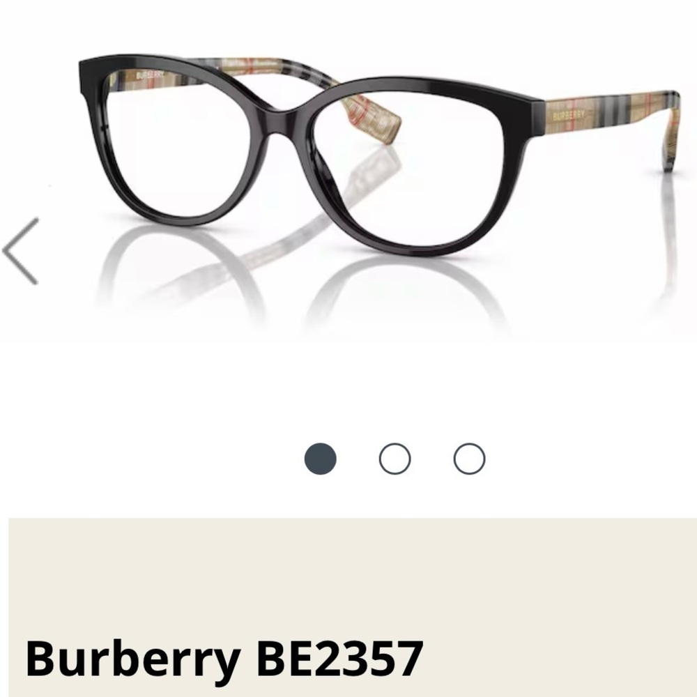 Burberry Glasses Prescription Frames BE2357 Made in Italy